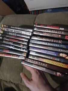 Horror DVD Lot 20 Movie Collection Tested Read Description Rare OOP