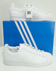 (S) Men's Adidas Superstar Foundation White Size 10 Shoes