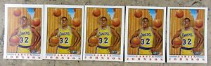 1991 Fleer Pro-Visions #6 Earvin Magic Johnson Lakers 5ct Basketball Card Lot