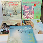 5 Christmas music Record Lot Vintage   LP Albums lot of 5 Vinyl Xmas