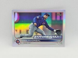 New Listing2022 Topps Rainbow Foil NICK MADRIGAL #466  Non Auto Cubs Mint