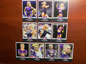Olivia Dunne LSU Tigers Gymnastics Sports Cards (Lot 2)