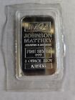 New ListingJohnson Matthey 1 Oz Silver Bar A Series In Assay