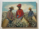 New ListingVintage Black Americana Painting Portrait Farming American Antique Signed Foto