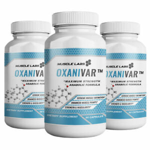 OXANIVAR | Maximum Strength Legal Pro-Anabolic Supplement | 3 Bottle SPECIAL