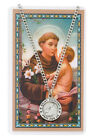St. Anthony Medal Necklace with a Laminated Prayer Card