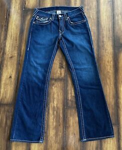 True Religion Jeans Bootcut Size 33 Waist Western Flared Leg 34” Inseam