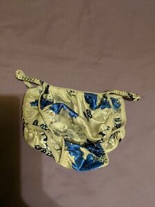 Vintage Satin String Bikini Panties Size M/L