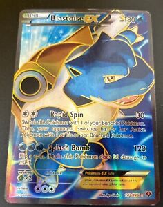 Pokémon TCG Blastoise-EX XY 142/146 Holo Full Art Ultra Rare