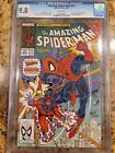 1989 Marvel Amazing Spider-Man 327 CGC 9.8. 1st Magneto Cover Dr Doom Appearance