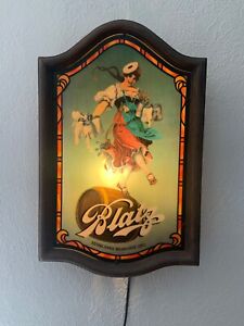 New ListingLighted Blatz Beer Display Sign by Heileman Brewing Co.