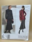 Vogue Pattern V2872 Designer Anne Klein Jacket Skirt M/P Size 20 22 24 UNCUT