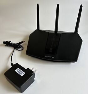 Netgear Nighthawk AX2400 5 Stream WiFi 6 Router Internet RAX30 USB With Adapter
