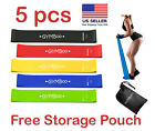 5 pcs Resistance Bands Loop Exercise Workout Fitness Yoga Booty, USA Shipping!