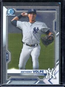 2021 Bowman Chrome Anthony Volpe Rc #BCP-85
