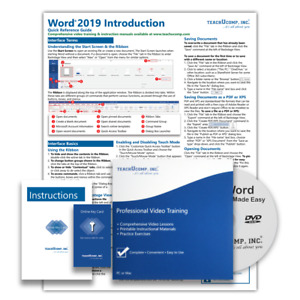 MICROSOFT WORD 2019 and 365 DELUXE Training Tutorial Course & Reference Guide
