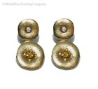 18k Yellow Gold Alex Sepkus Diamond Natural Color Double Orchard Earrings