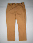 Classic Old West Styles Pants Mens 40 Brown Canvas Adjustable Workwear 40x33