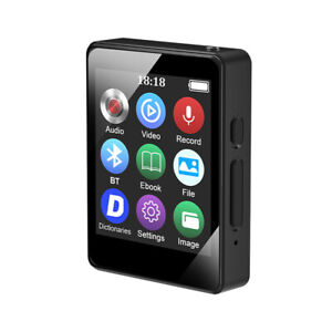 Portable Bluetooth HiFi MP3 Player Media FM Radio Audio Recorder Music With USB