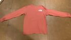 The North Face Shirt Adult Mens Small Salmon Long Sleeve