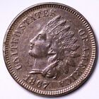 1867/67 Popular RPD Indian Head Cent Penny CHOICE AU FREE SHIPPING E814 WCNT
