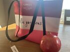 Clinique x Kate Spade Shopping Shoulder Travel Tote Large Red/White/Pink Bag
