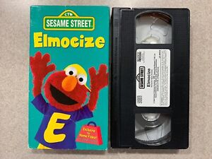 Sesame Street Elmocize (VHS, 1996)