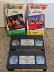 Kidsongs VHS Tapes Lot of 2 - A Day At Camp & Ride the Roller Coaster - WORKS