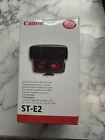 CANON ST-E2 Speedlite Transmitter W/2 Rechargeable Batteries & Charger Org. Box