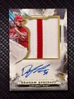 2023 Topps Inception GRAHAM ASHCRAFT Reds AUTOGRAPH JUMBO PATCH /125 Rookie RC