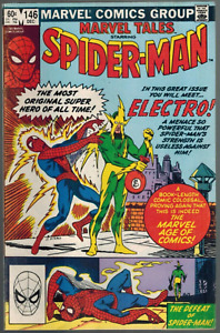 Marvel Tales 146  1st App. of Electro (rep Amazing Spider-Man #9)  Fine  1982