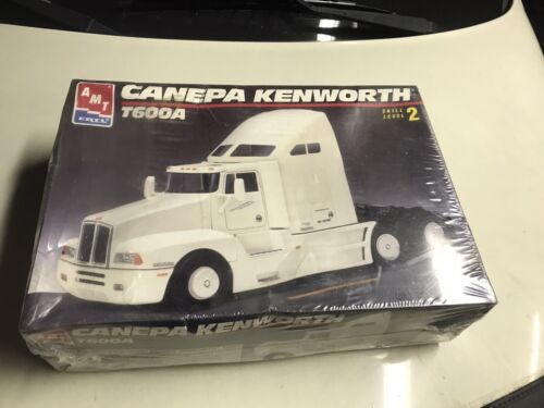 Canepa Kenworth T600A AMT 1:25 Model Kit 6020 Sealed.  Box has cosmetic damage