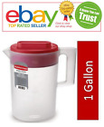 Water Juice Drink Pitcher Lid with Pitcher Multifunction Lid 1 Gallon Plastic