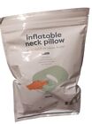Vivitar Green Inflatable Neck Pillow With Built In Hand Pump Travel Pillow
