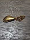 Vintage Monet Gold Tone Twisted Brooch Pin