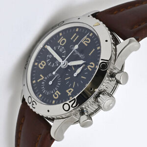 Breguet Aeronaval Flyback Chronograph 3800ST/92/3W6 SS Men's From Japan w0327