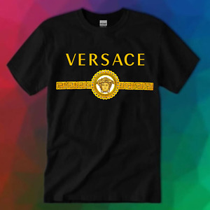 LIMITED!!Versace Logo Unisex T-shirt, Size S-5XL, PRINTED FANMADE, Multi Color
