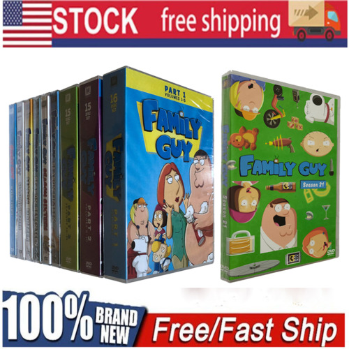 Family Guy The Complete Series Season 1-21 DVD 67-Disc Box Set New Free Shipping