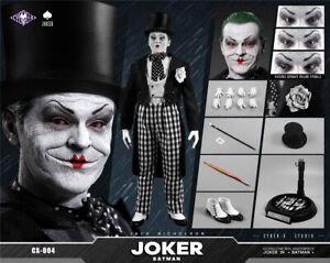 CYBER-X Studio CX004 1/6 Joker 1989 Black Suit Action Figure Collection Gift Toy