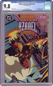 Batman Sword of Azrael #1 CGC 9.8 1992 4356120004