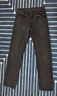 Vintage Levis 501 Black Denim Jeans 80s 90's Made In USA 29x33