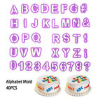 Alphabet Cookie Cutter Mold Letter Fondant Mould Icing Number DIY Cake Baking◖