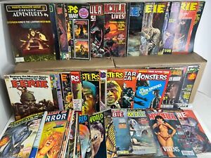Horror/Monster Magazines LOT of 86 (CHEAP!) 1961-2019 Various Publishers (14271)