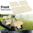 3Pcs Club Car Front Seat Covers PU Leather Fit For PRE-2000 DS Golf Cart 82-2000