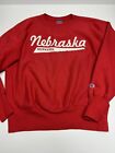 Champion Reverse Weave Nebraska Vintage 90’s Sweatshirt Crewneck Large Crewneck