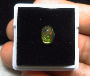 Cabochon of Ethiopian opal (non precious natural stone) # 1971