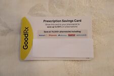 GoodRx Pharmacy Prescription Savings Card WalMart Walgreens Rite Aid Publix CVS