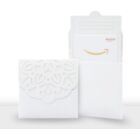 AMAZON GIFT CARD 150 100 75 50 25 WHITE CLASSIC GIFT BOX FRIENDS MOM DAD HOLIDAY