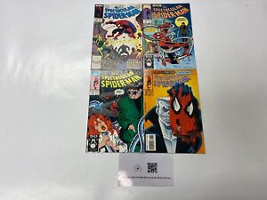 4 Spectacular Spider-Man MARVEL comic books #157 173 174 206 77 KM14