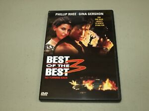 Best of the Best 3: No Turning Back (DVD, 2001) Phillip Rhee, Gina Gershon RARE